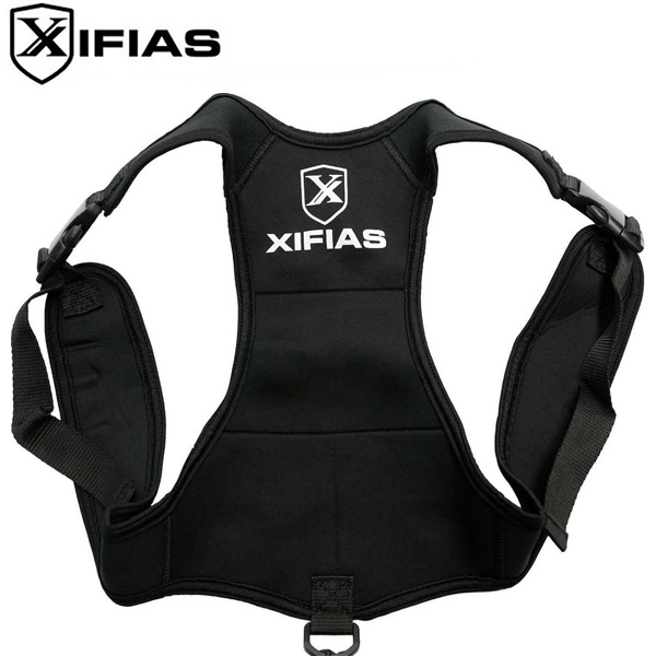 Xifias® Γιλέκο Βαρών Πλάτης για Καταδύσεις NEOPREN Μαύρο